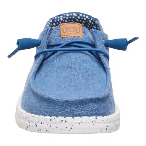 wendy chambray grid ensign blue