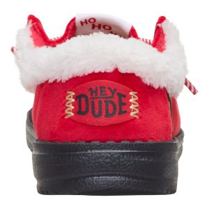 wally youth santa claus red