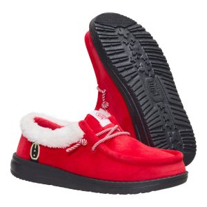wally youth santa claus red
