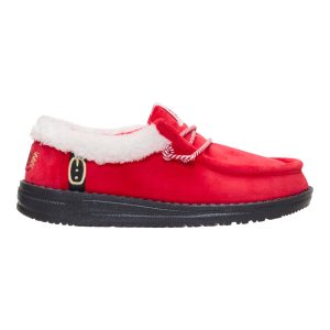 wally youth santa claus red