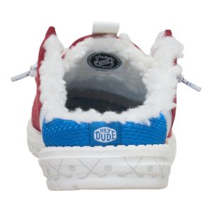 nhl® colorado avalanche® wally slip burgundy/blue