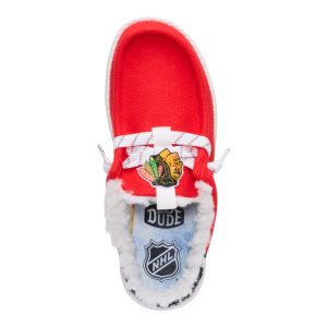 nhl® chicago blackhawks® wally slip varsity red/black