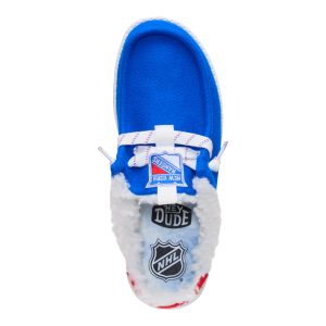 nhl® new york rangers® wally slip varsity blue/red