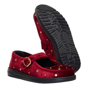 wendy jane holiday deep red