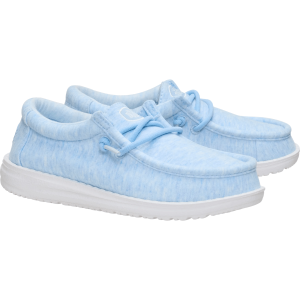 wally youth stretch jersey light blue