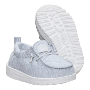 lildude slip on stretch jersey light grey