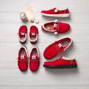 wally youth santa claus red