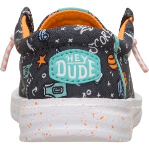 wally toddler sports fan black/multi