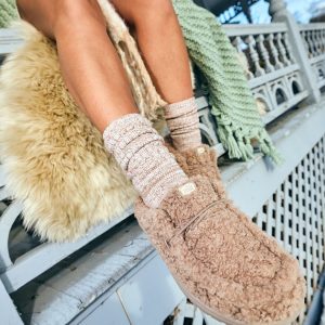 wendy slipper cozy timber wolf