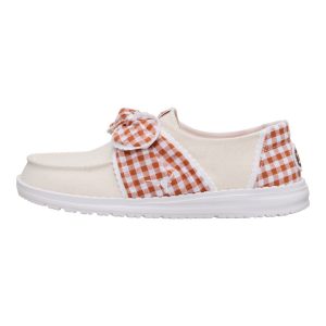 Wendy Bow Texas Longhorns – Wheat/Burnt Orange